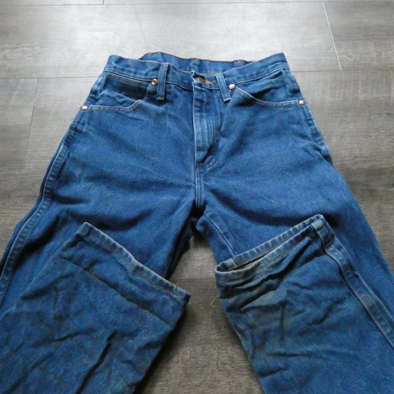 Vintage High Waist Wrangler Jeans / 80s 90s Denim… - image 4