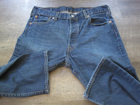 Levi's 501 Button Fly Jeans 36 x 30 Tag Vintage S… - image 3