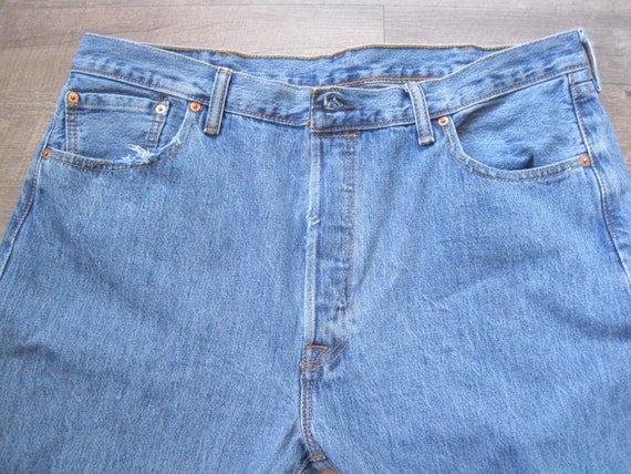 Vintage Levi's 501 Jeans / 40 x 34 Tag Levi Butto… - image 6