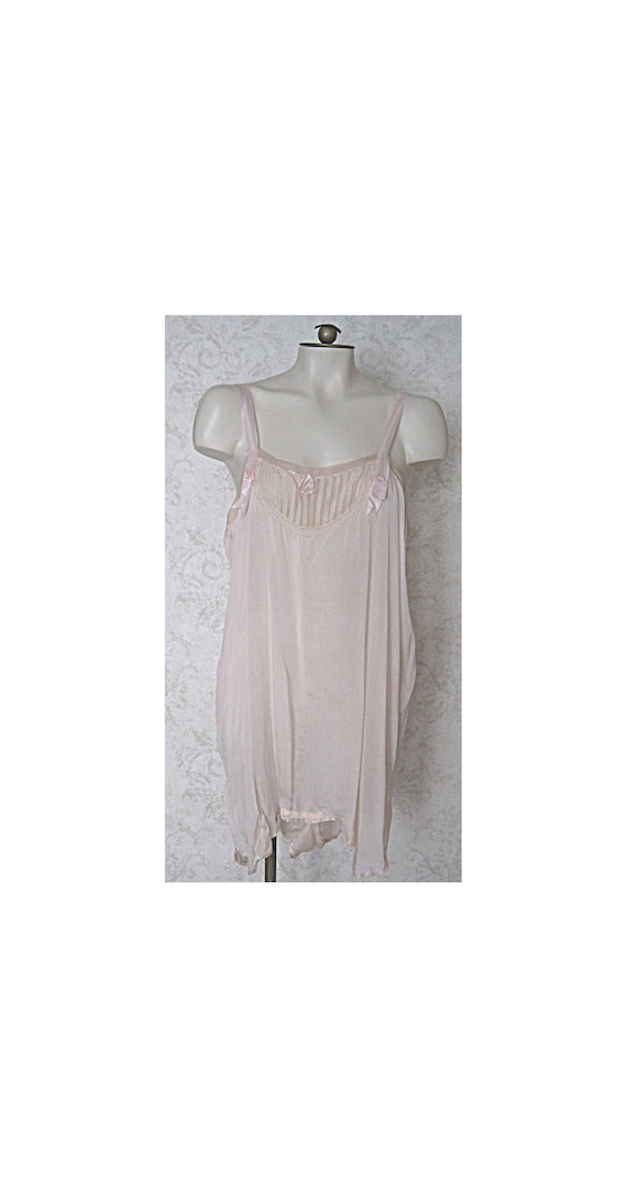 1920s Step-in Chemise / '20s '30s Vintage Lingeri… - image 1