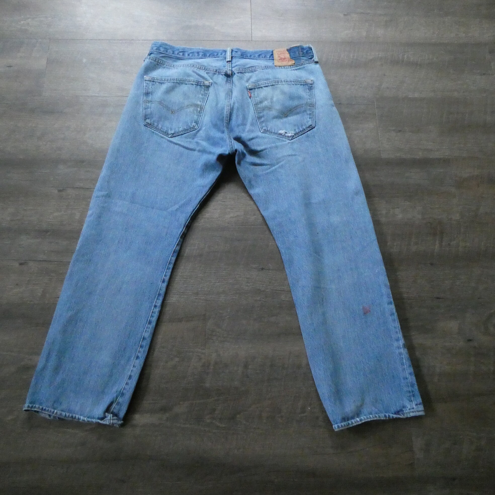 Vintage Levi's 501 Jeans / 36 X 29 Tag Single Stitch Button