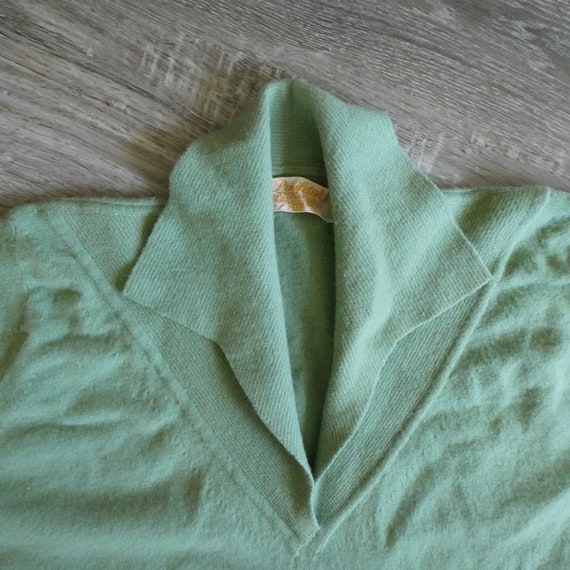 1950s Wool Pendleton Sweater - image 6
