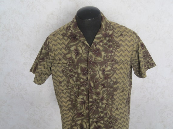 Duke of Hollywood Vintage Hawaiian Shirt / 1950s 1