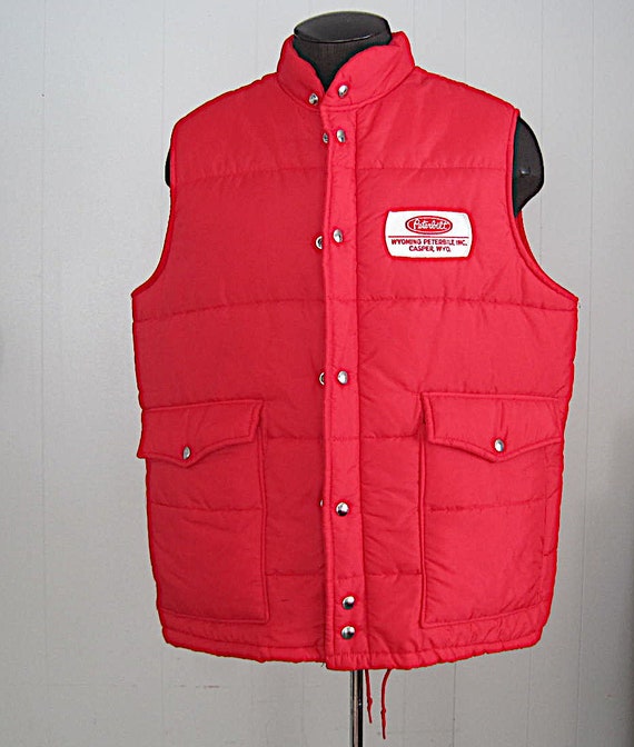Vintage 80S Puffer Vest / 1970s '80s Vintage Quil… - image 5
