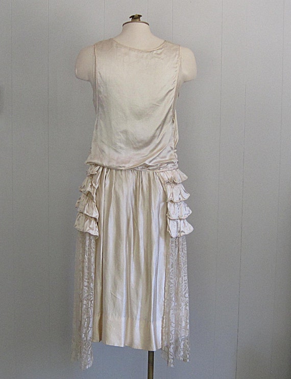 1920s Wedding Dress / Authentic Vintage '20s Ivor… - image 4
