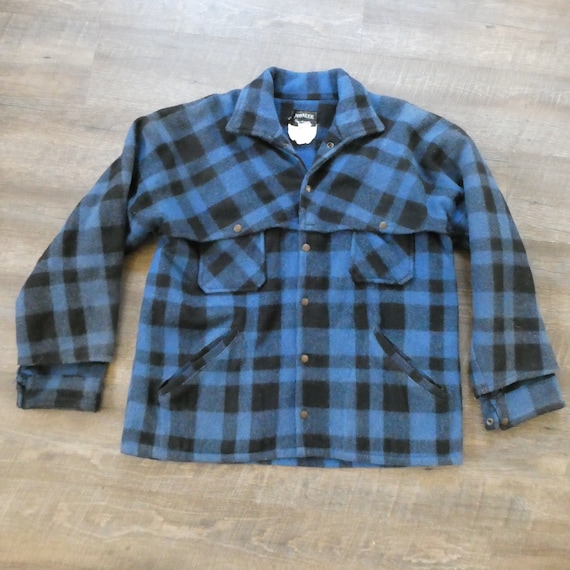 Vintage Buffalo Plaid Mackinaw Cruiser Jacket / 1… - image 5