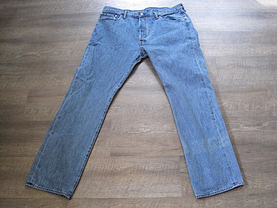 Vintage Levi's 501 Jeans / 40 x 34 Tag Levi Butto… - image 8