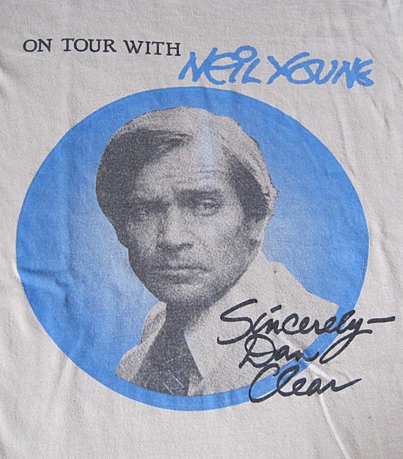 1980s Vintage Neil Young Shirt / 1983 Neil Young and … - Gem