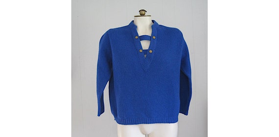 1950s Vintage Bobbie Brooks Wool Sweater / 50s 60… - image 1