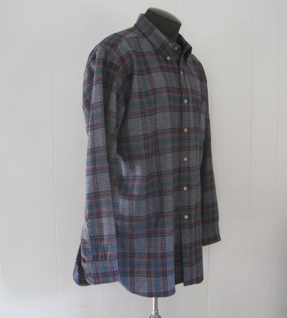 Vintage Pendleton Wool Plaid Shirt: Country Tradi… - image 2