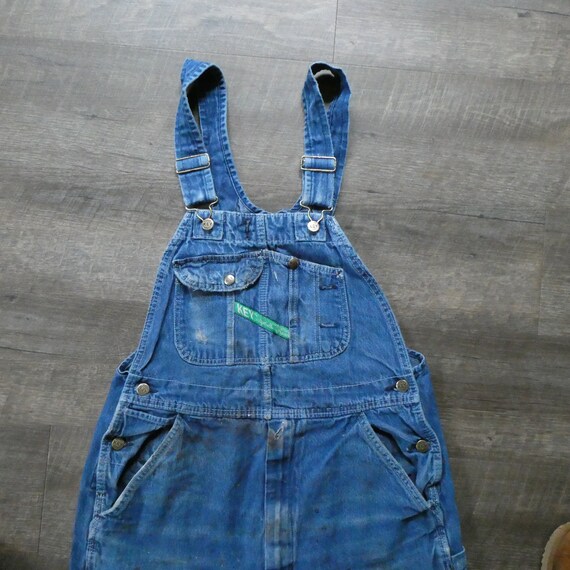 Vintage Key Imperial Bib Overalls / 1980s 1990s V… - image 2