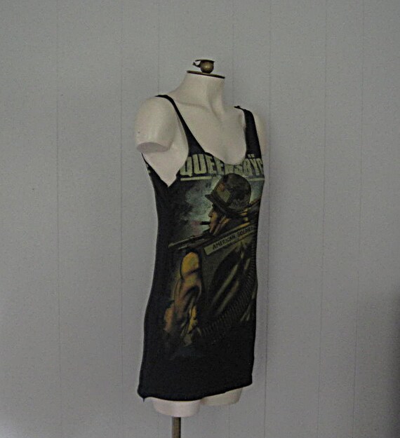 Vintage Queensryche Concert T-shirt / Upcycled He… - image 2