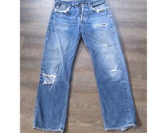 Levis 501 Big E Vintage Redline Selvedge Made in USA 60s Levis 501 Big E Vintage Redline Selvedge Made in USA 60s
