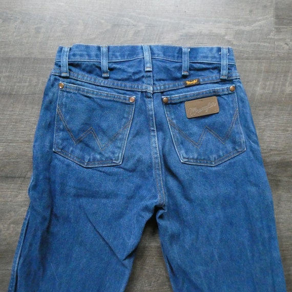 Vintage High Waist Wrangler Jeans / 80s 90s Denim… - image 6