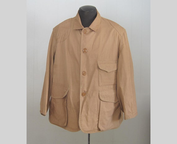 Vintage American Field Canvas Hunting Jacket: 1950s Duck Coat - Etsy