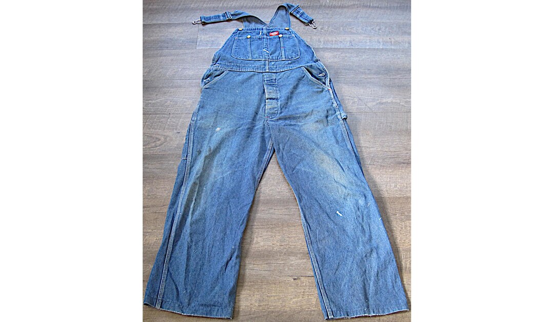 vintage 90s ″fraying″coveralls y2k-