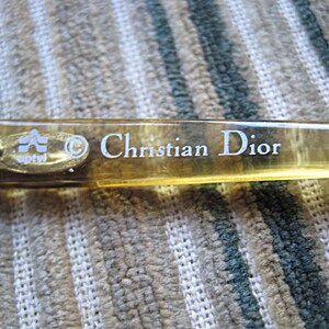 Vintage Christian Dior Sunglasses / 1970s 1980s Oversize Non-prescription Authentic Dior 2125 Sunglasses With Original Lenses Optyl Germany image 7