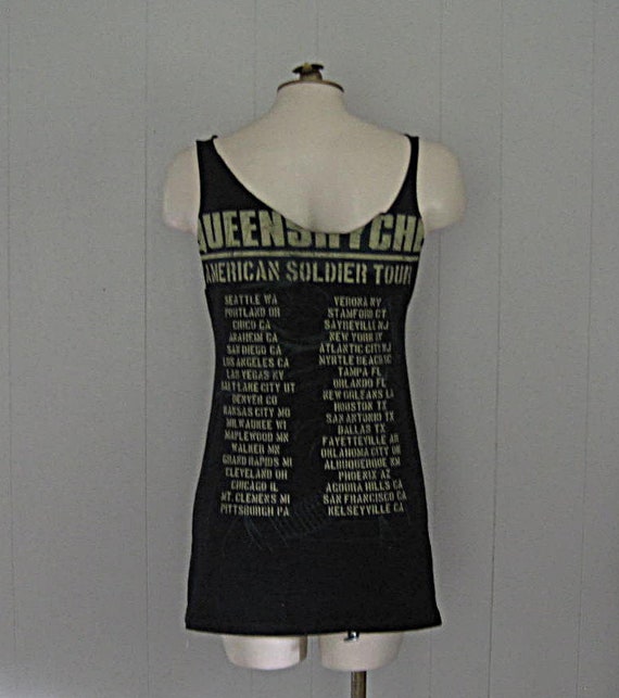 Vintage Queensryche Concert T-shirt / Upcycled He… - image 3