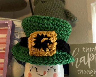 Green Saint Patricks Day Hat for Marshmallow Cup