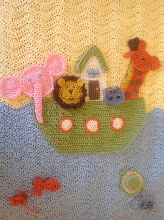 Noah's ark baby best sale blanket