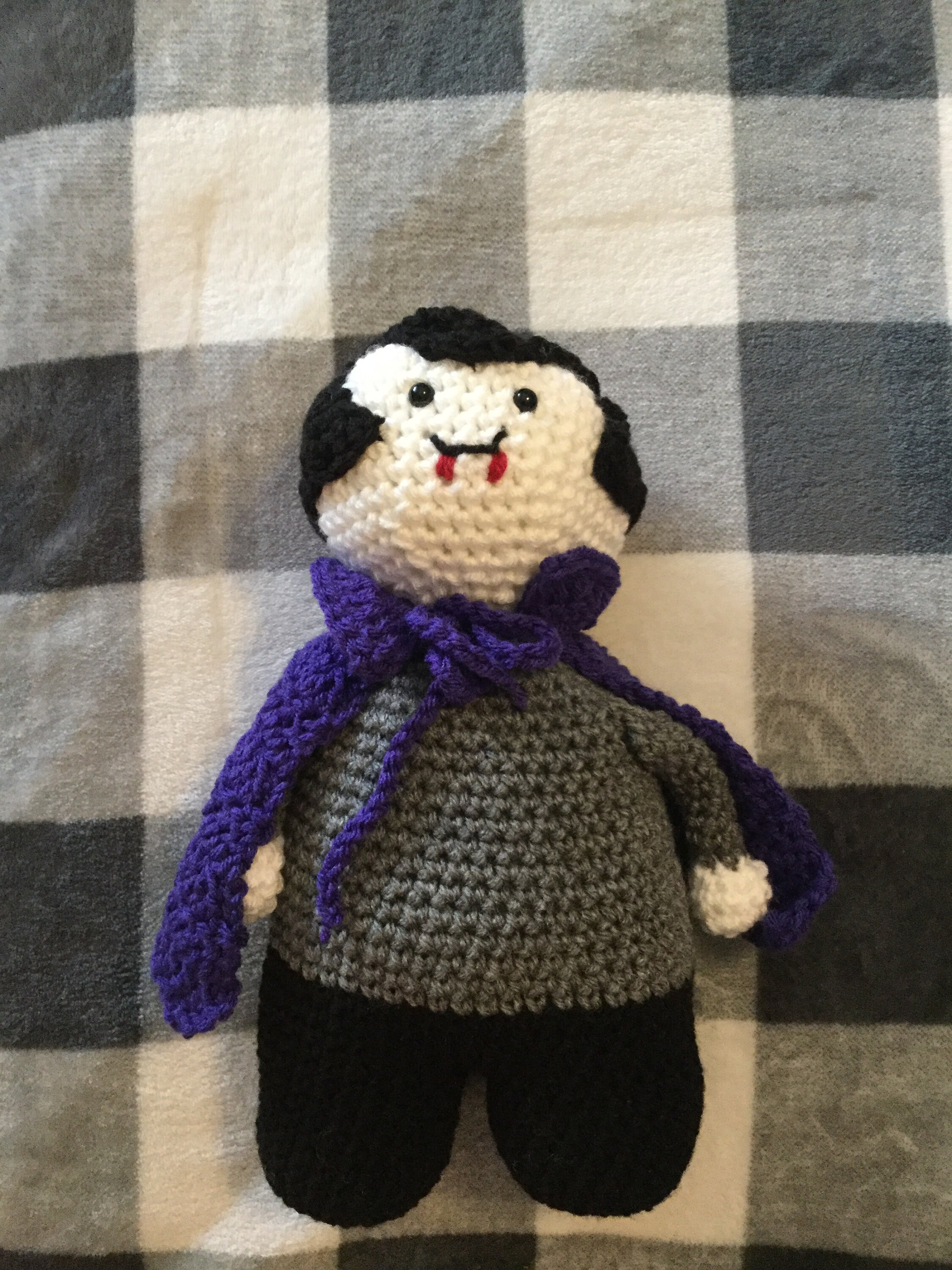 Count Dracula the Sweet and Loveable Vampire Halloween Friend Toy Doll Etsy UK