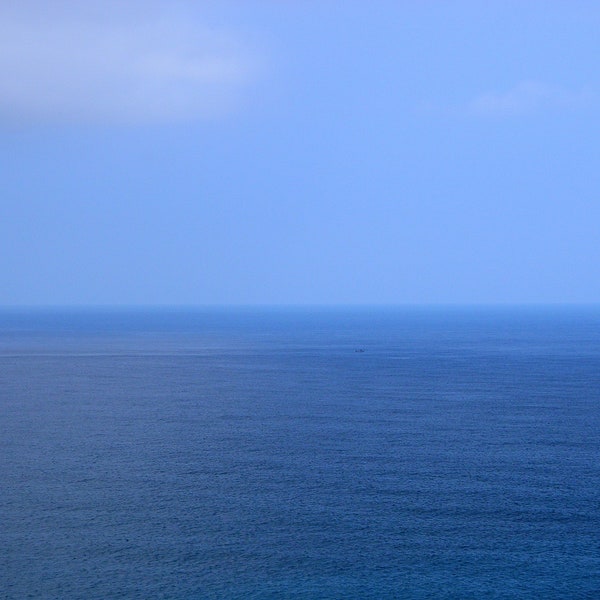 Makapuu Point, Oahu Hawaii, Rabbit Island, blue Hawaii, ocean, blue photo, Hawaii gift, Pacific ocean photo, Hawaii, windward coast