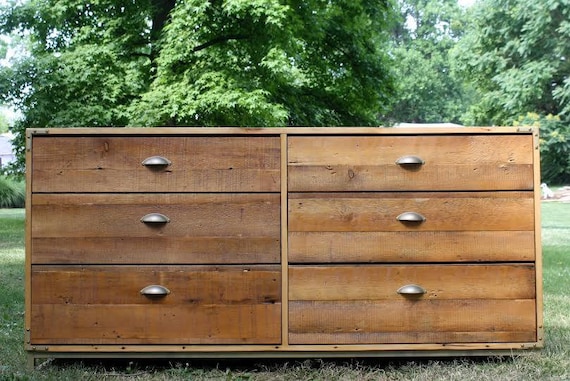 Reclaimed Wood Dresser Pine Dresser Custom Bedroom Etsy