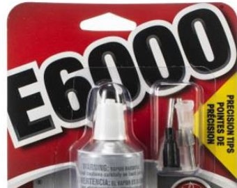 E6000 Clear Adhesive: Industrial Strength with Precision Tips