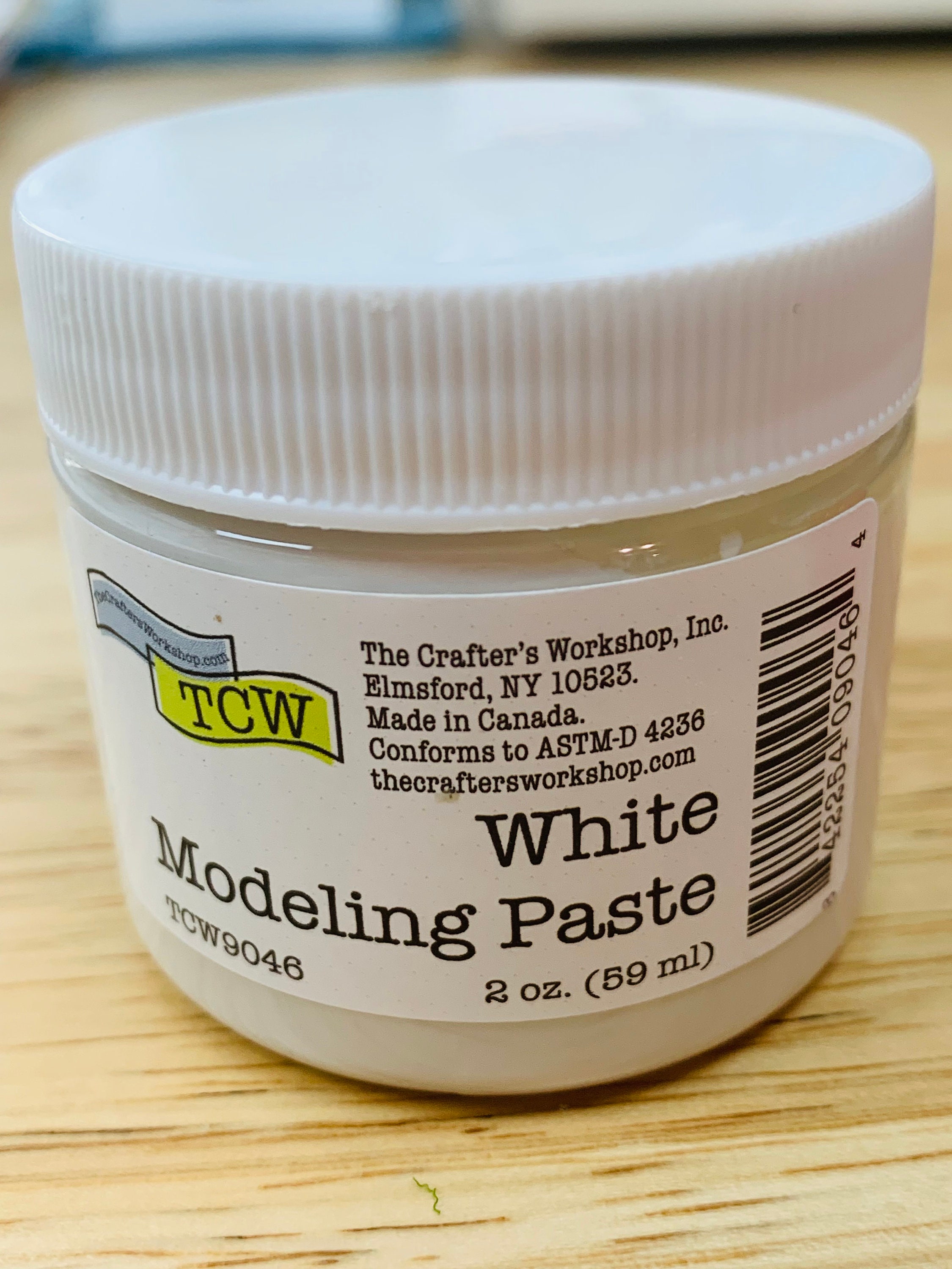 Crafter's Workshop Modeling Paste 8oz White