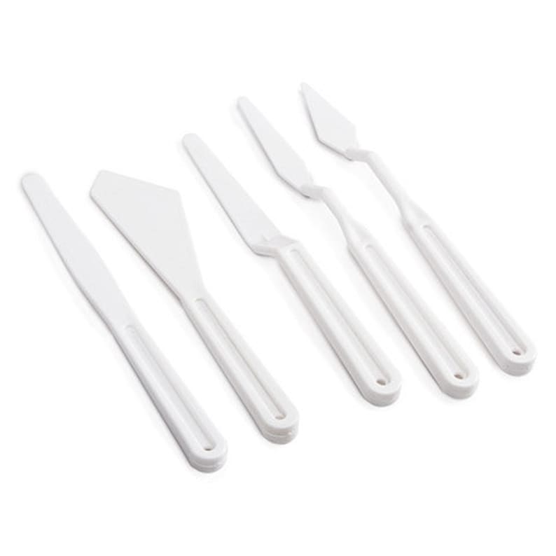 Palette Knife 5piece set sturdy plastic Etsy