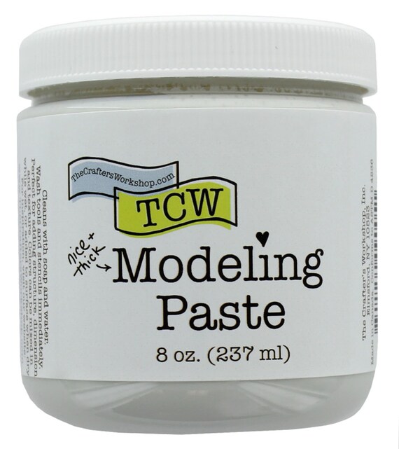 The Crafters Workshop Light and Fluffy Modeling Paste