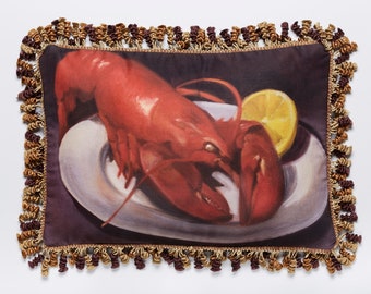 Life of a Lobster Luxury Pillow