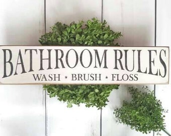 Primitive Bathroom Etsy