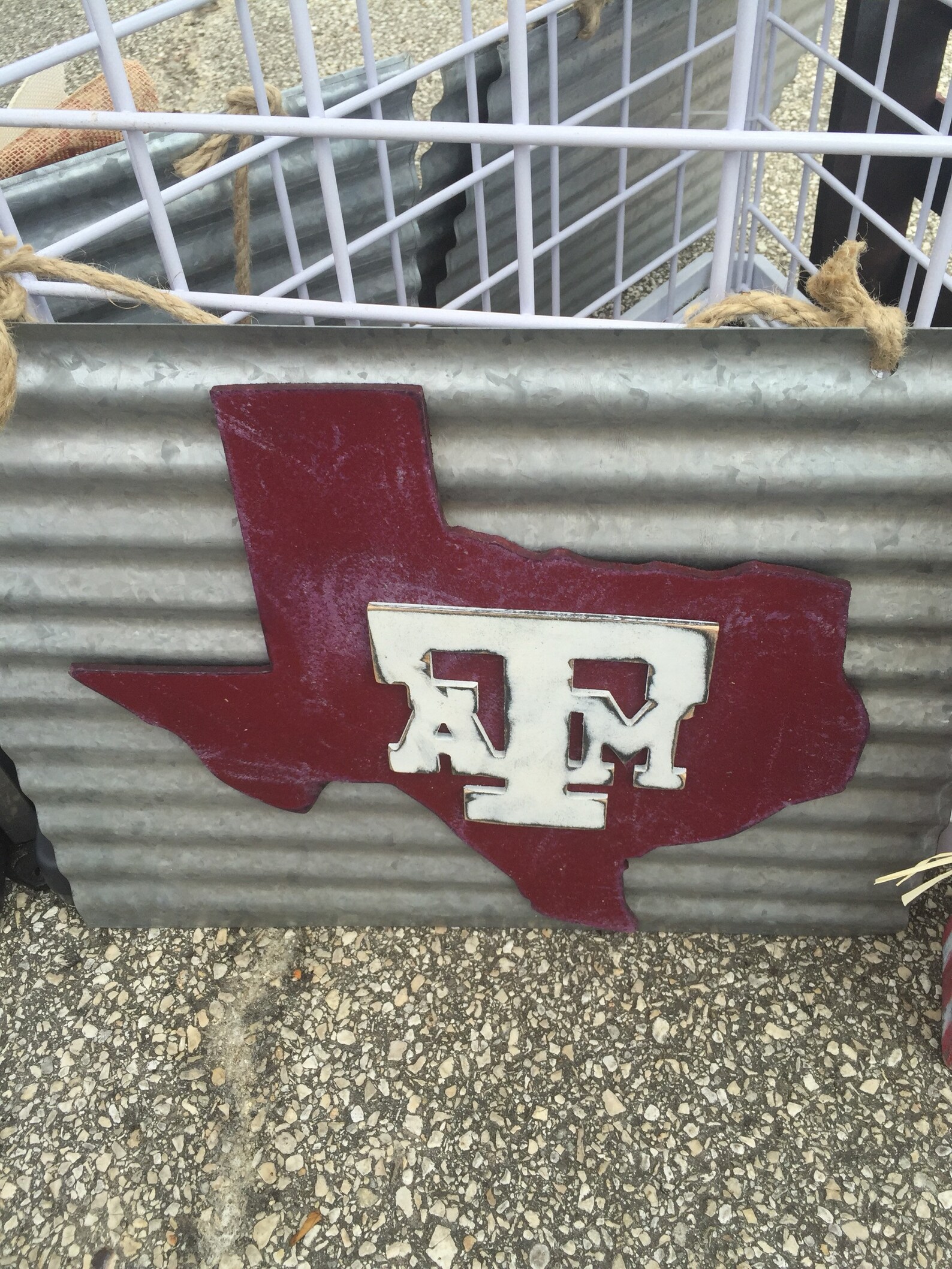 Texas A&M Metal Wall Hanging Etsy