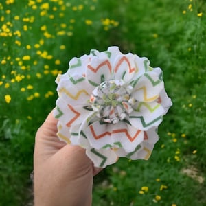 Felt Flower Pin/Brooch, St. Patrick&#39;s Day, Shamrock Pin