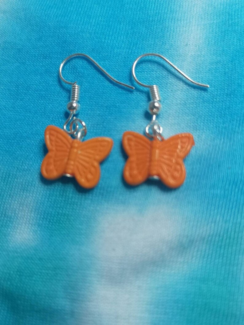 Summer butterfly earrings