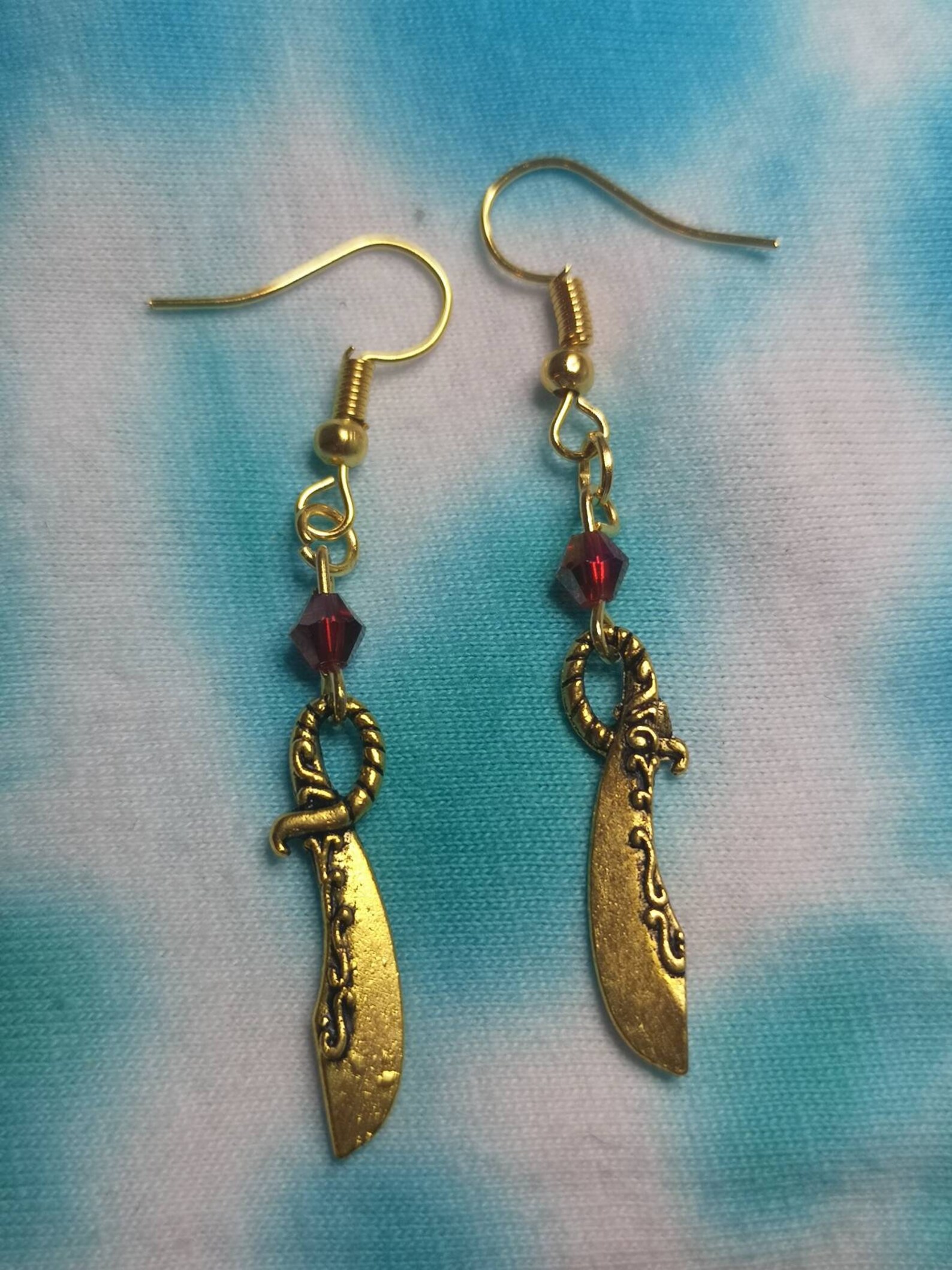 Birate pirate Earrings Etsy