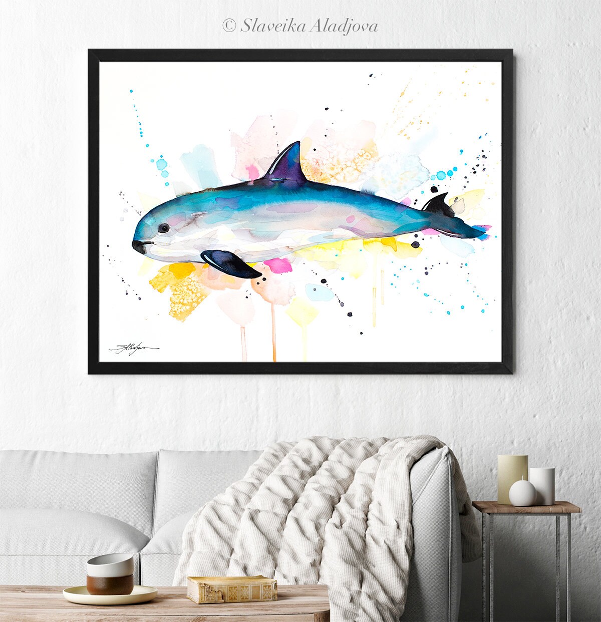 Vaquita Limited Edition Watercolor Art Print by Slaveika Aladjova ...