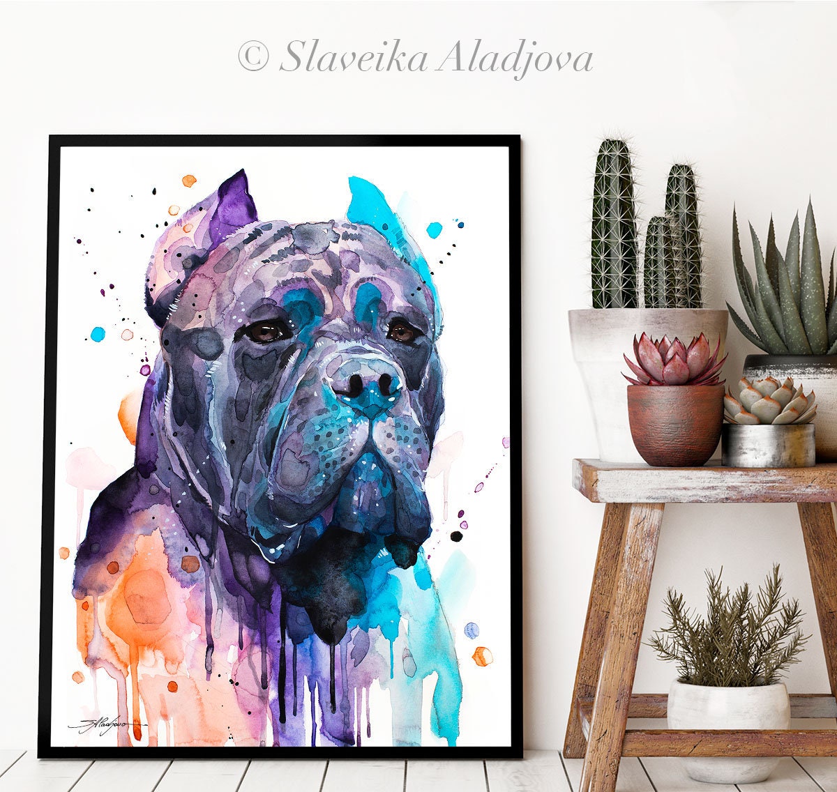 ヌー　ゴヴィンダー・ナズラン 新品「Spirit Walker」 絵画 Spirit Walker Prints | Rabbit Studios