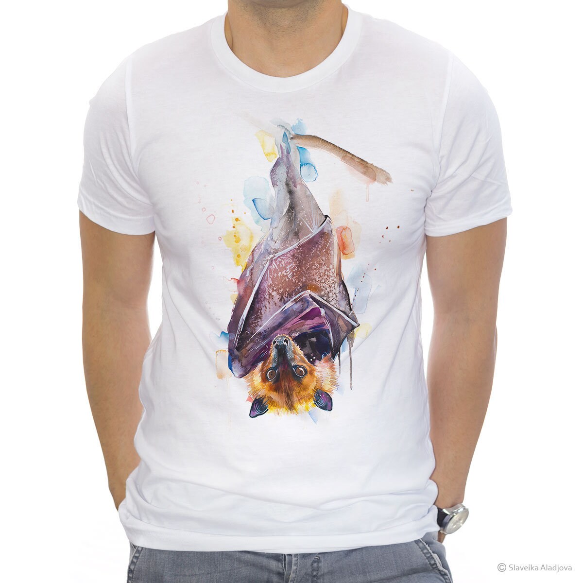 Giant Golden-crowned Flying Fox, Golden-capped Fruit Bat T-shirt