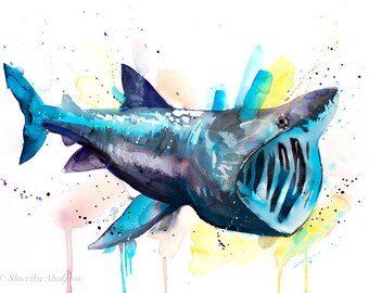 サメと地球をモチーフにした現代アート 絵画 il_340x270.1945989681_d0mj.jpg