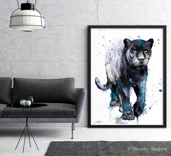 絵画　水彩画　額装品　動物画 水彩画 美しい鳥BlueJay 絵画 makochin 通販 17811358｜Creema