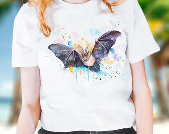 Townsend's big-eared bat T-shirt, Bat Tee, Unique Bat Design T-shirt, Wildlife T-Shirtр Eco-Friendly Fashion