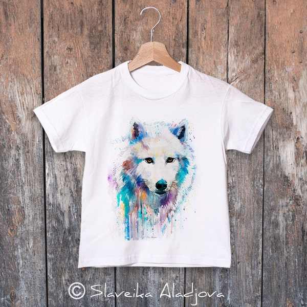 Girl With Wolf - Etsy