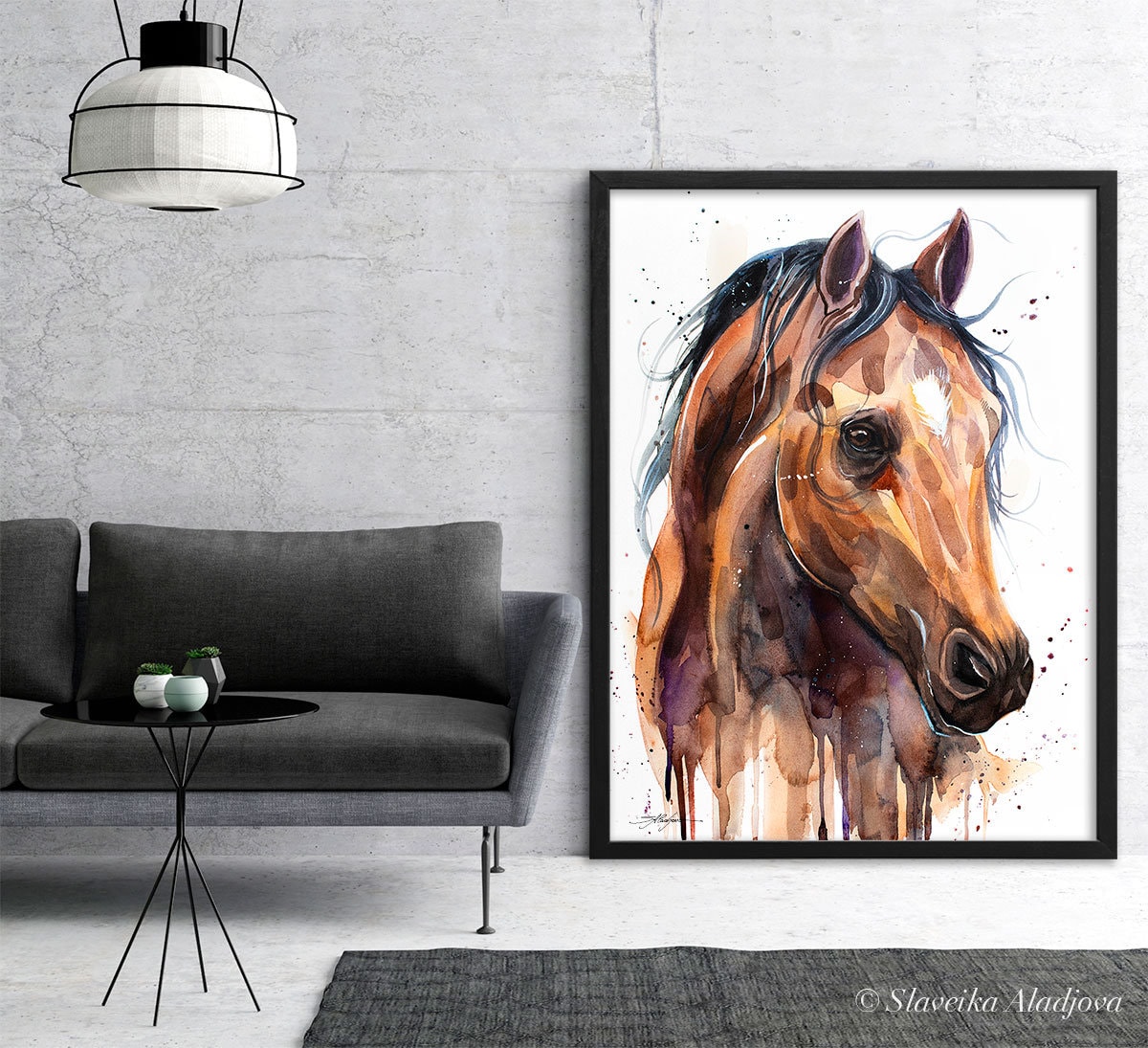 レア物！陶器の可愛いい子馬の絵画 Good Horse 009」 by 永井ミツル｜Artmeter｜暮らしを彩るアート