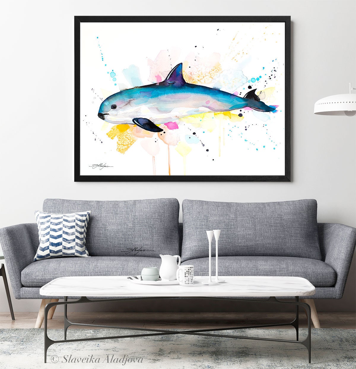 Vaquita Limited Edition Watercolor Art Print by Slaveika Aladjova ...