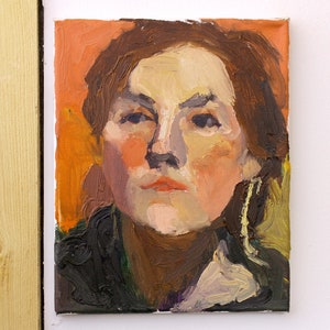 Original Oil Portrait by Joshua Allen