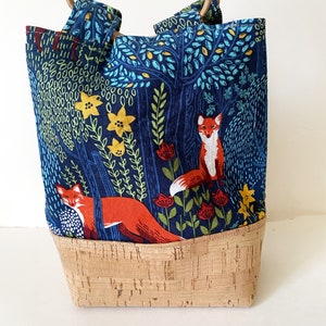 Foxes Watercolor Cork Travel Set