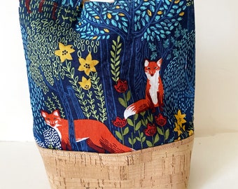 Foxes Watercolor Cork Travel Set