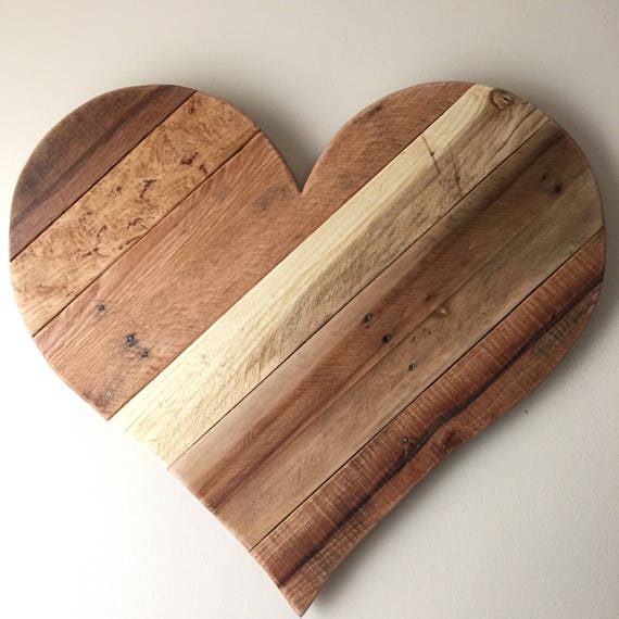 Rustic Wood Heart Home Decor Large 27 Reclaimed Pallet - Wooden Heart Home Decor Rustic Wood Heart Home Decor Large 27 Reclaimed Pallet - Wooden Heart Home Decor